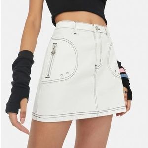 Dolls Kill Contrast I CAN DO BETTER MINI SKIRT